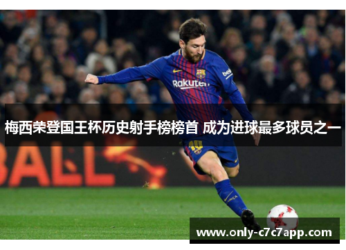 梅西荣登国王杯历史射手榜榜首 成为进球最多球员之一 梅西荣登国王杯历史射手榜榜首 成为进球最多球员之一